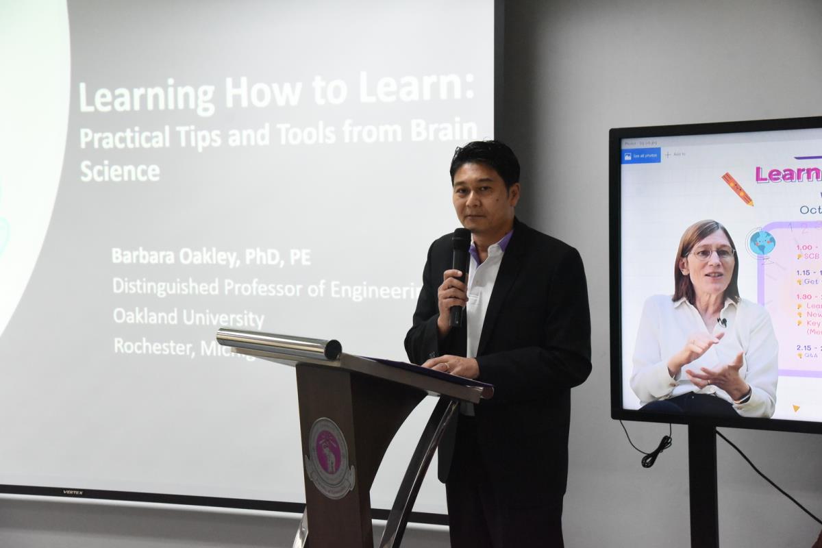 ข่าวสาร : เปิดงาน SCB TALKs @CMU ECON Learning How to Learn with Barbara  Oakley - มหาวิทยาลัยเชียงใหม่