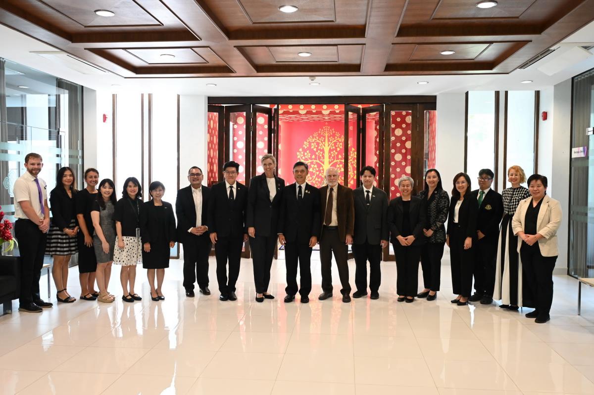 ให้การต้อนรับคณะจากองค์การสหประชาชาติ (United Nation) ประจำประเทศไทย