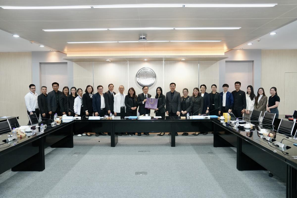 ต้อนรับคณะผู้บริหารและบุคลากร สถาบันพระบรมราชชนก