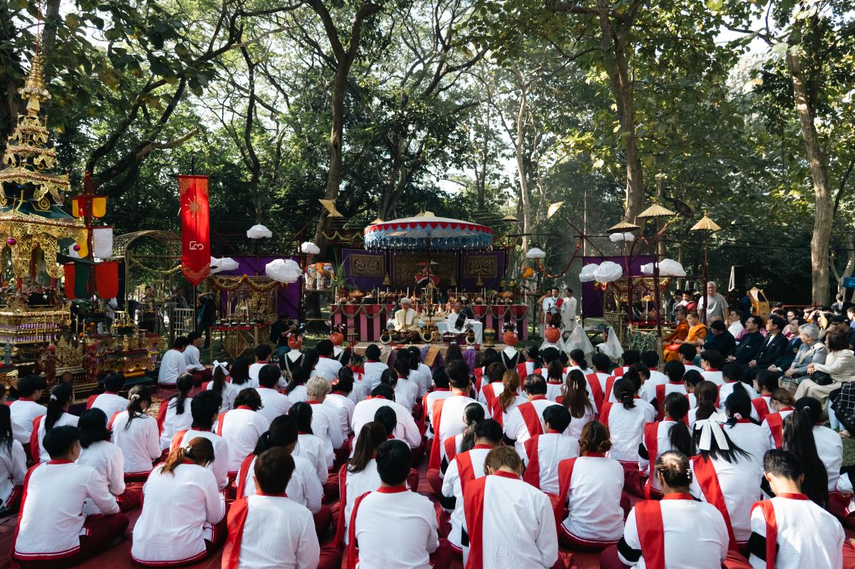มหาวิทยาลัยเชียงใหม่ สืบสานประเพณีล้านนา จัดพิธียกขันตั้งไหว้ครู ประจำปี 2568