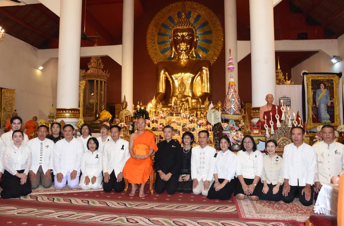 พิธีเจริญพระพุทธมนต์ สวดมนต์บารมี 30 ทัศ ครูบาศรีวิชัย และการแสดงพระธรรมเทศนา ยกยอครูบาเจ้าศรีวิชัยนักบุญแห่งล้านนาเป็นบุคคลสำคัญของโลก