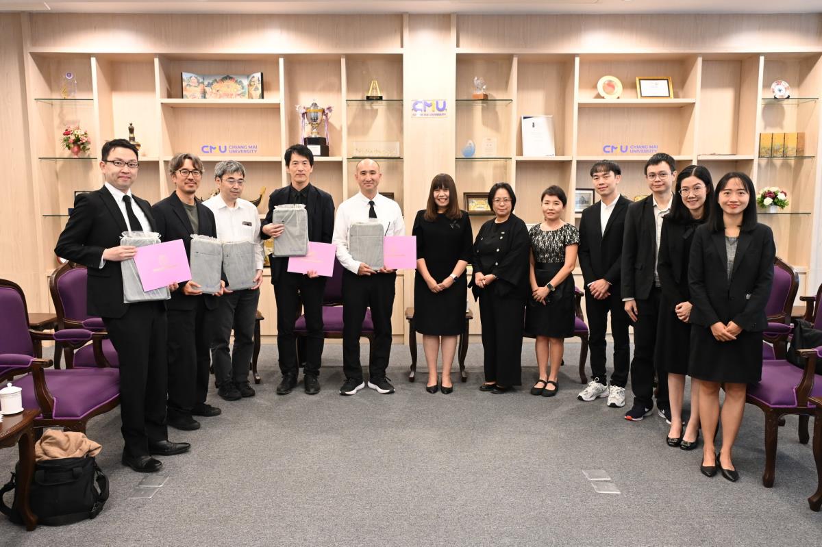 ให้การต้อนรับคณะจาก Nagoya University Kyoto University และ Kyoto Institute of Technology