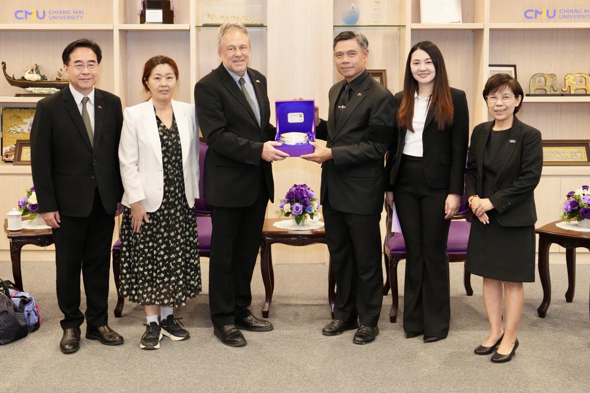 ต้อนรับ เอกอัครราชทูตราชอาณาจักรเบลเยียมประจำประเทศไทย