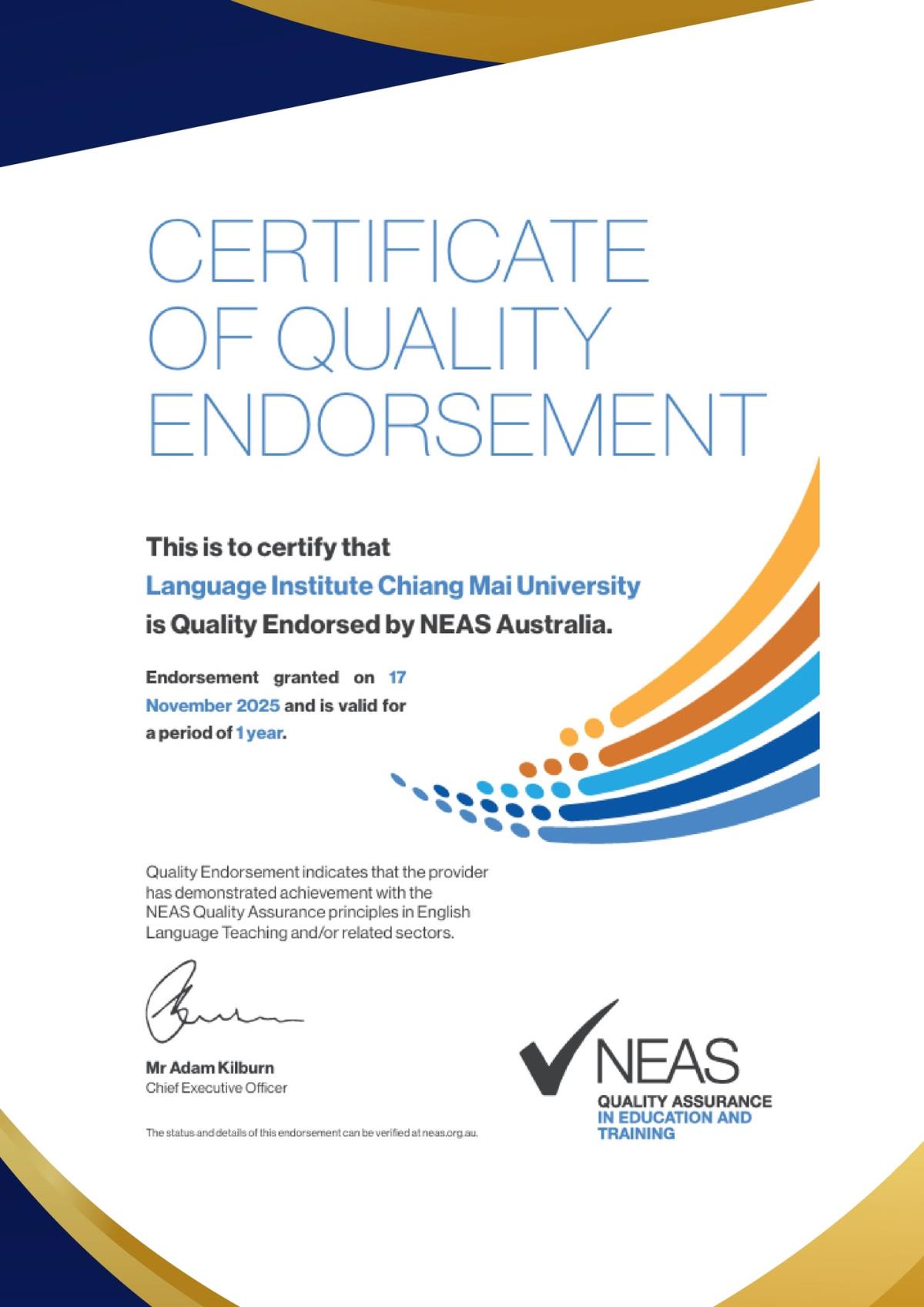 ก้าวสำคัญอันภาคภูมิใจของสถาบันภาษา มหาวิทยาลัยเชียงใหม่