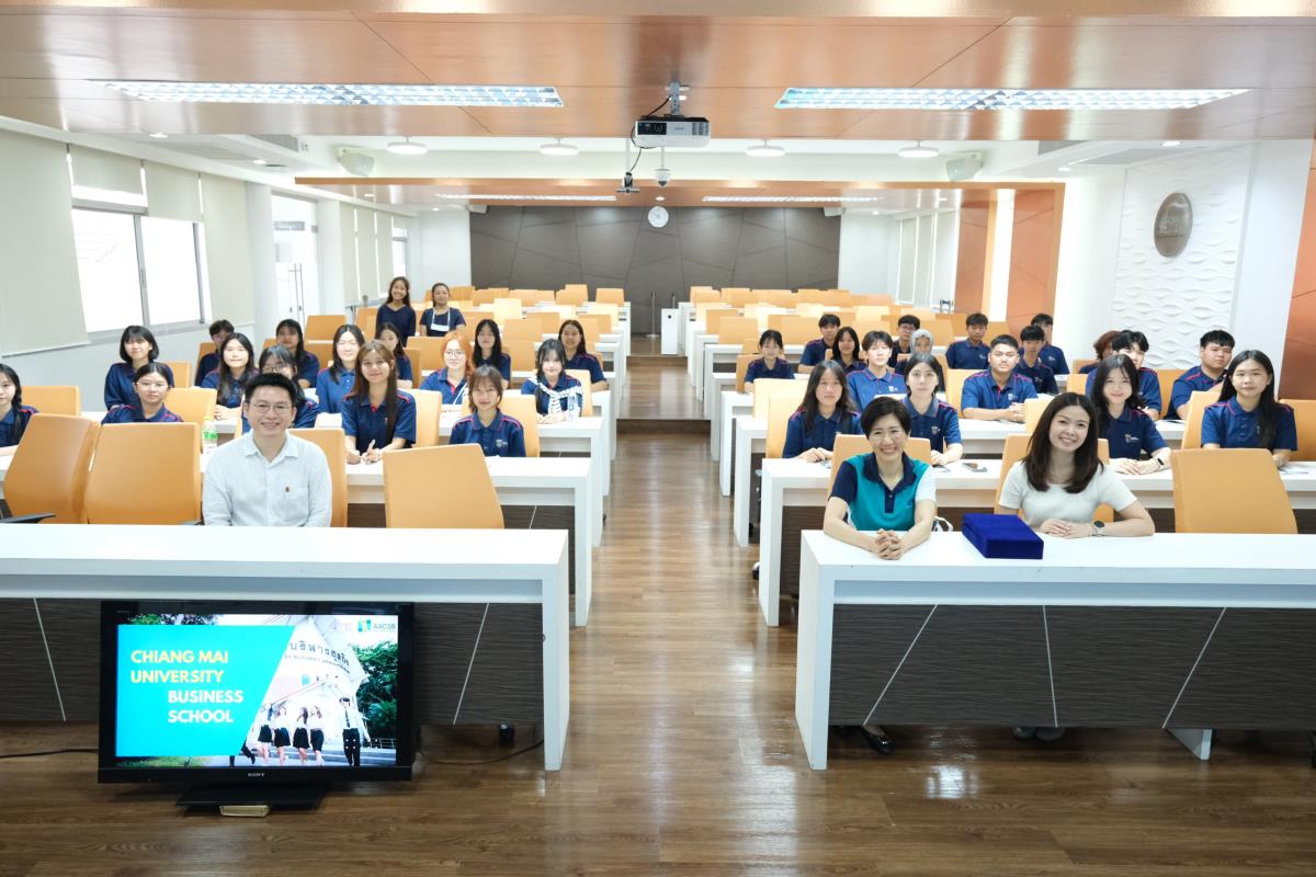 CMUBS ต้อนรับนักเรียนจาก Complete International Education Service (CIES Tachileik School) สาธารณรัฐแห่งสหภาพเมียนมา