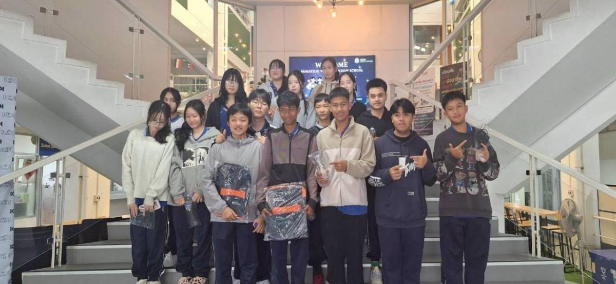 วิทยาลัยนานาชาตินวัตกรรม ให้การต้อนรับคณะครูแนะแนวและนักเรียนจากโรงเรียนสามัคคีวิทยาคม จังหวัดเชียงราย