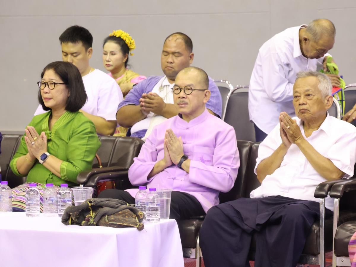 พิธีไหว้ครูชมรมพื้นบ้านล้านนา ประจำปี 2568