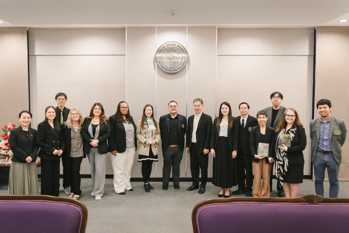 มหาวิทยาลัยเชียงใหม่ ต้อนรับผู้แทนจาก Ohio University ประเทศสหรัฐอเมริกา