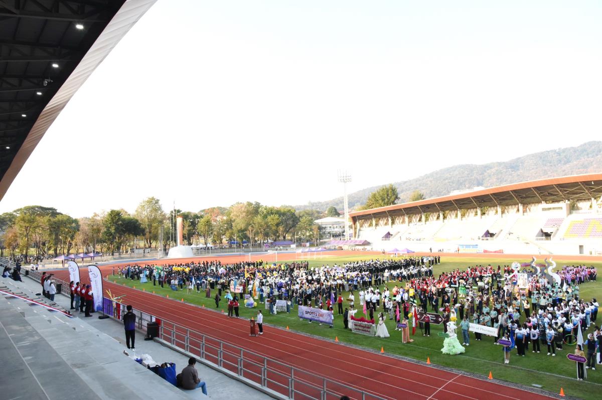 พิธีเปิดกิจกรรมการแข่งขันกีฬาบุคลากรมหาวิทยาลัยเชียงใหม่ ประจำปี 2569 (CMU Sports Day 2026)