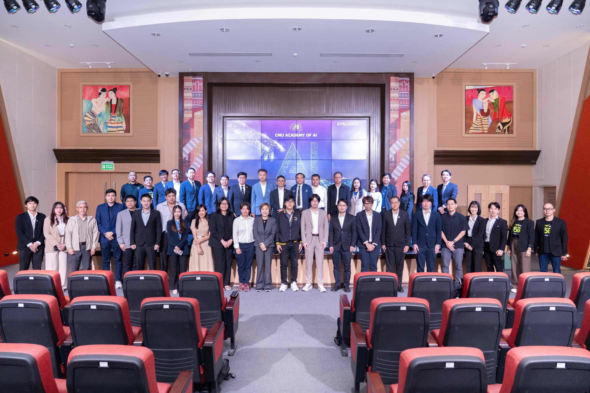 มช. ผนึกพันธมิตรระดับโลกขับเคลื่อน “CMU Academy of AI” สร้าง Ecosystem ปัญญาประดิษฐ์เพื่ออนาคตที่ยั่งยืน