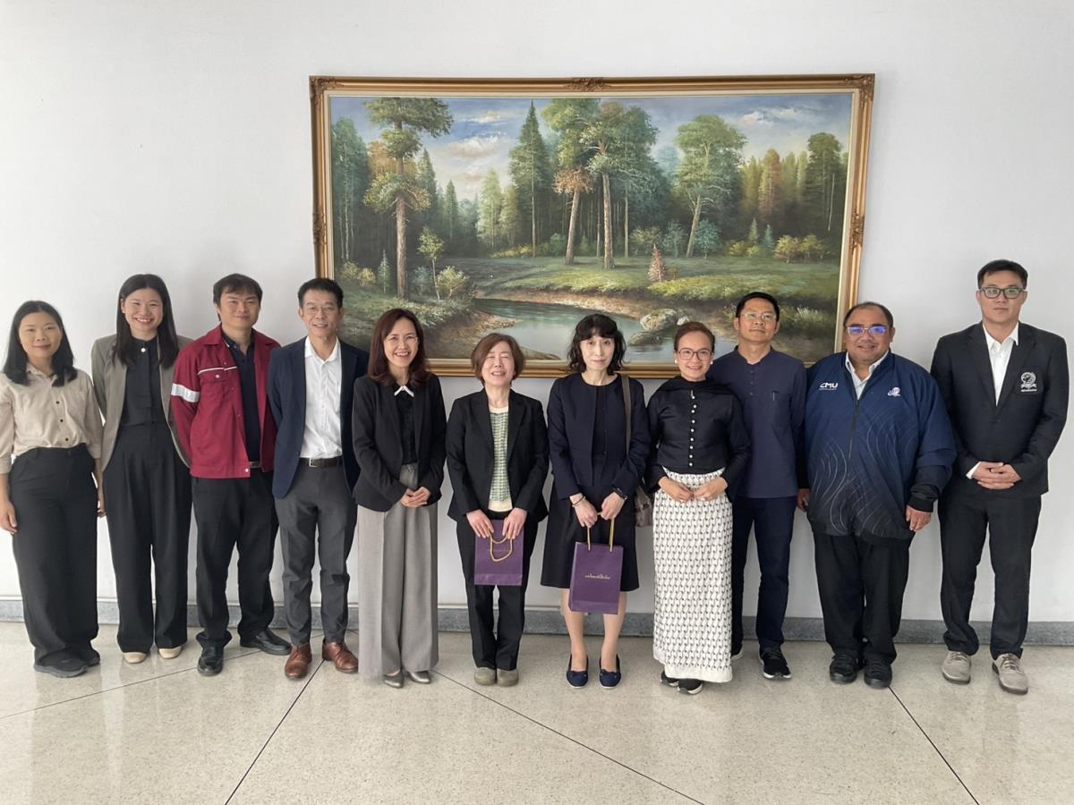 ต้อนรับคณะผู้บริหารจาก  Institute of Nature and Environmental Technology มหาวิทยาลัยคานาซาวะ ประเทศญี่ปุ่น