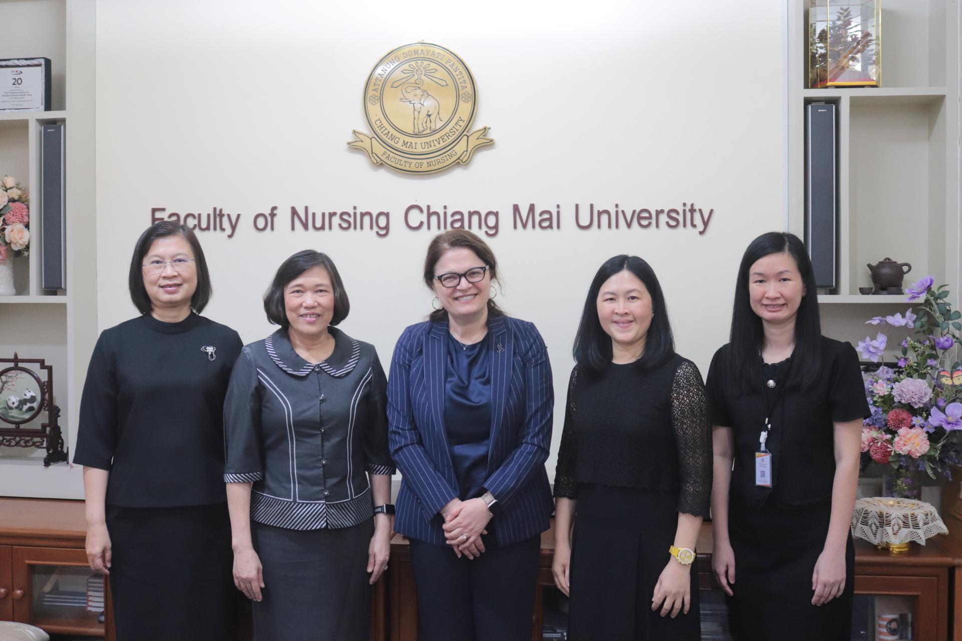 ให้การต้อนรับ Visiting Professor จาก Columbia University สหรัฐอเมริกา