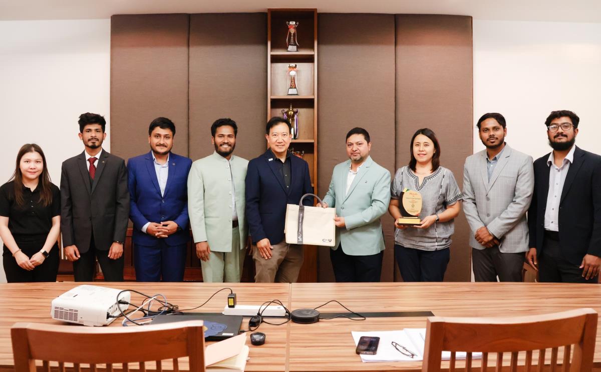 คณะสัตวแพทยศาสตร์ มช. ต้อนรับผู้บริหารจากมหาวิทยาลัย HSTU บังกลาเทศ ในโอกาสติดตามผลการฝึกปฏิบัติการทางคลินิกนักศึกษานานาชาติ