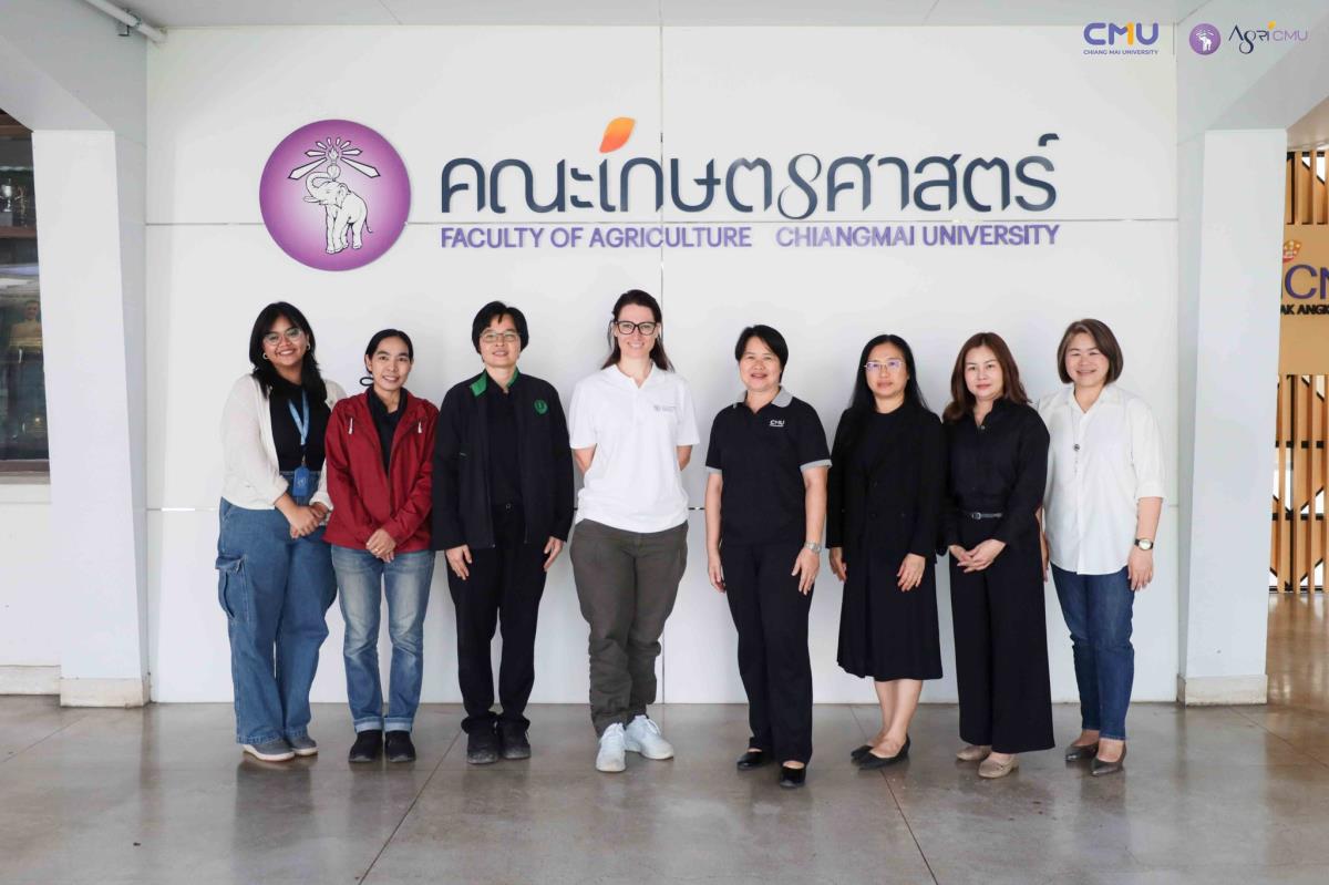 คณะเกษตรศาสตร์ มหาวิทยาลัยเชียงใหม่ ให้การต้อนรับผู้แทนจากองค์การอาหารและเกษตรแห่งสหประชาชาติ (FAO) และกรมส่งเสริมการเกษตร
