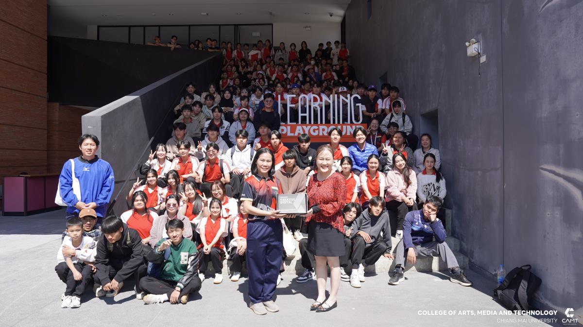 CAMT เปิดบ้านต้อนรับน้องๆ “โรงเรียนปิยะพรพิทยา จ.เชียงราย” ศึกษาดูงานพร้อมเยี่ยมชมห้องปฏิบัติการ