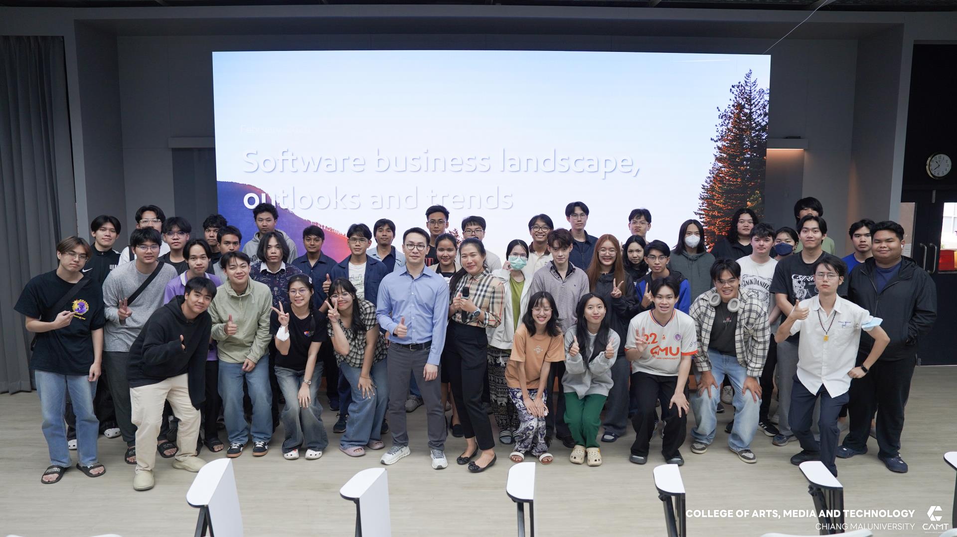 CAMT ต้อนรับ System Architect จาก ExxonMobil แชร์เทรนด์ธุรกิจซอฟต์แวร์ระดับโลก