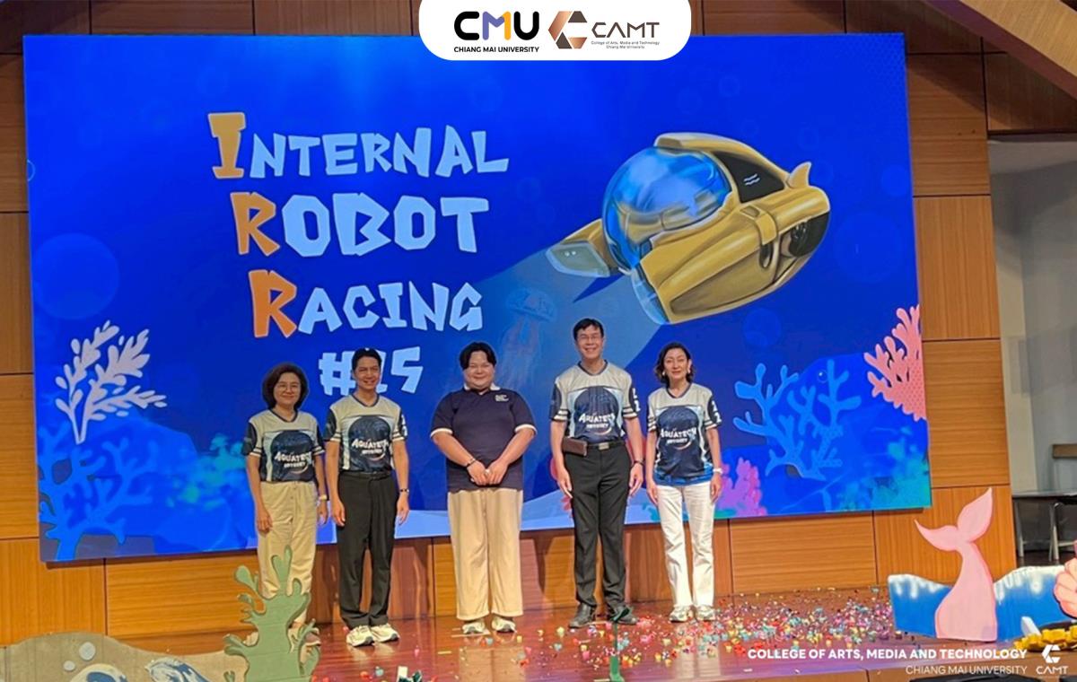 CAMT ร่วมออกบูธงานแข่งขันทักษะทางด้านเทคโนโลยี (Internal Robot Racing 2025) ณ โรงเรียนปรินส์รอยแยลส์วิทยาลัย